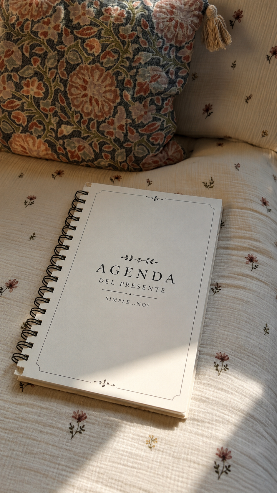 🌿 Agenda del Presente | Agenda imprimible de bienestar y organización personal